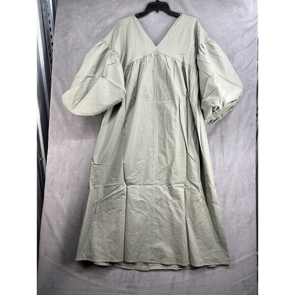 Anthropologie Mare Mare Oversized Dress Size Small Green - Picture 5 of 10